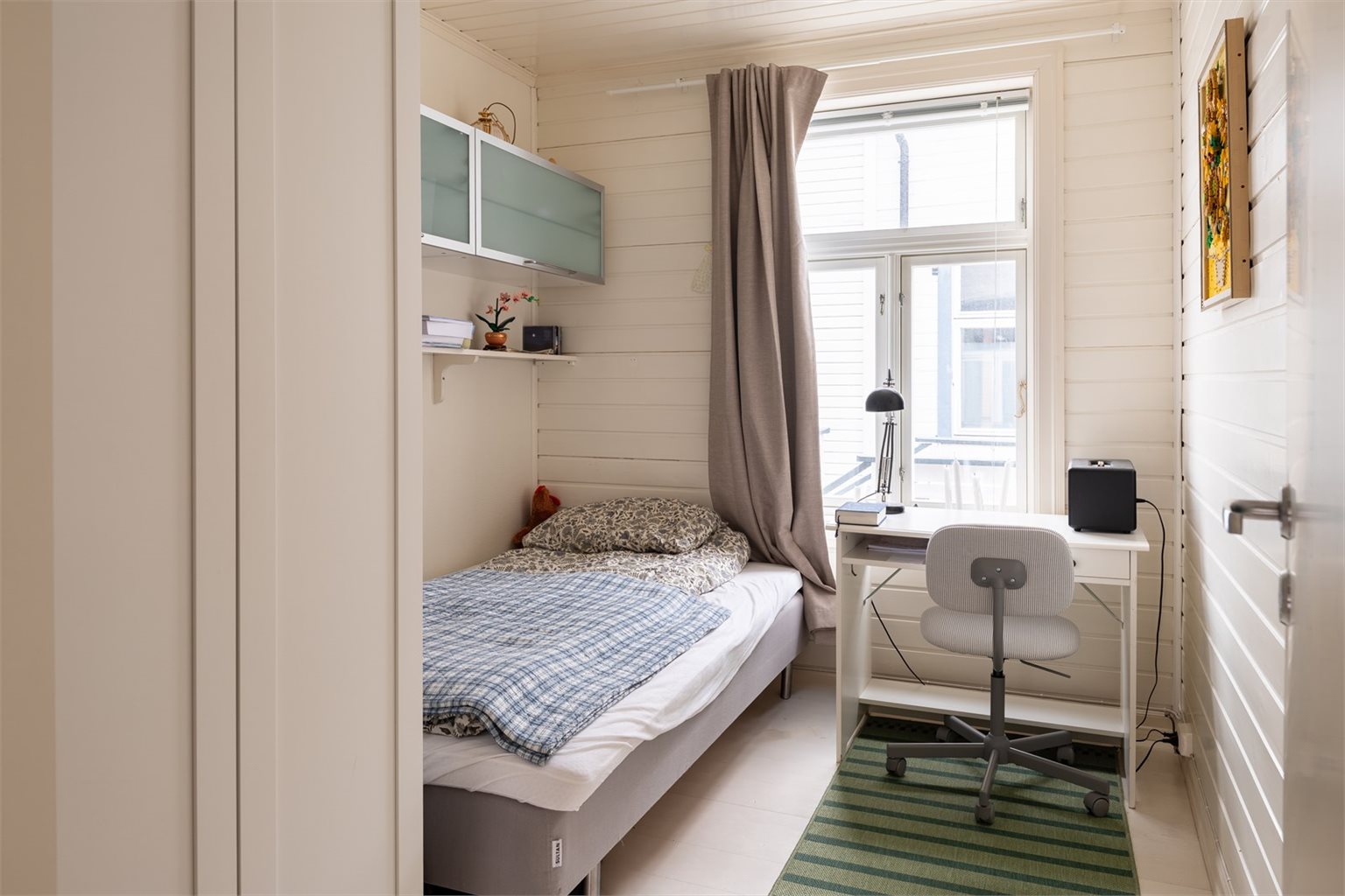 Det andre soverommet måler 7,5 m².