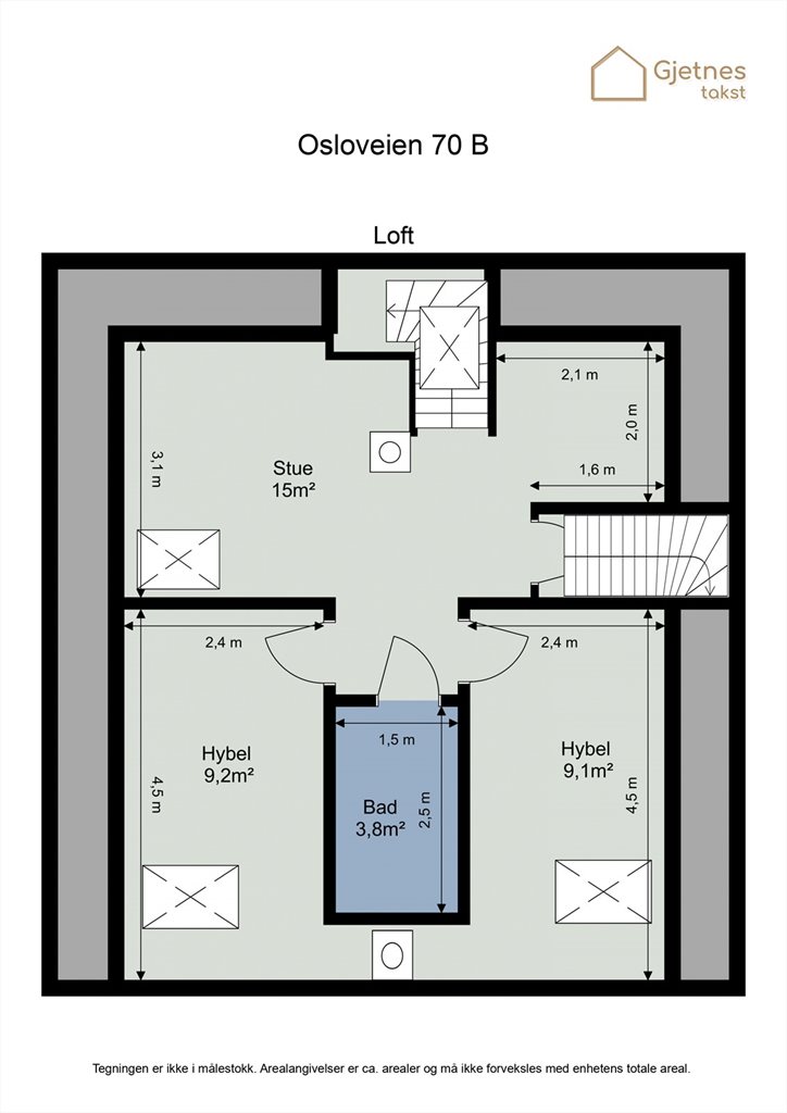 Planskisse loft