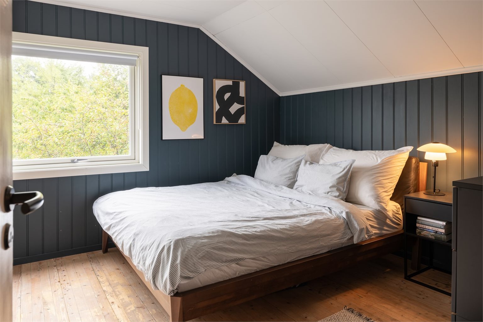 Hovedsoverommet er på 12 m².