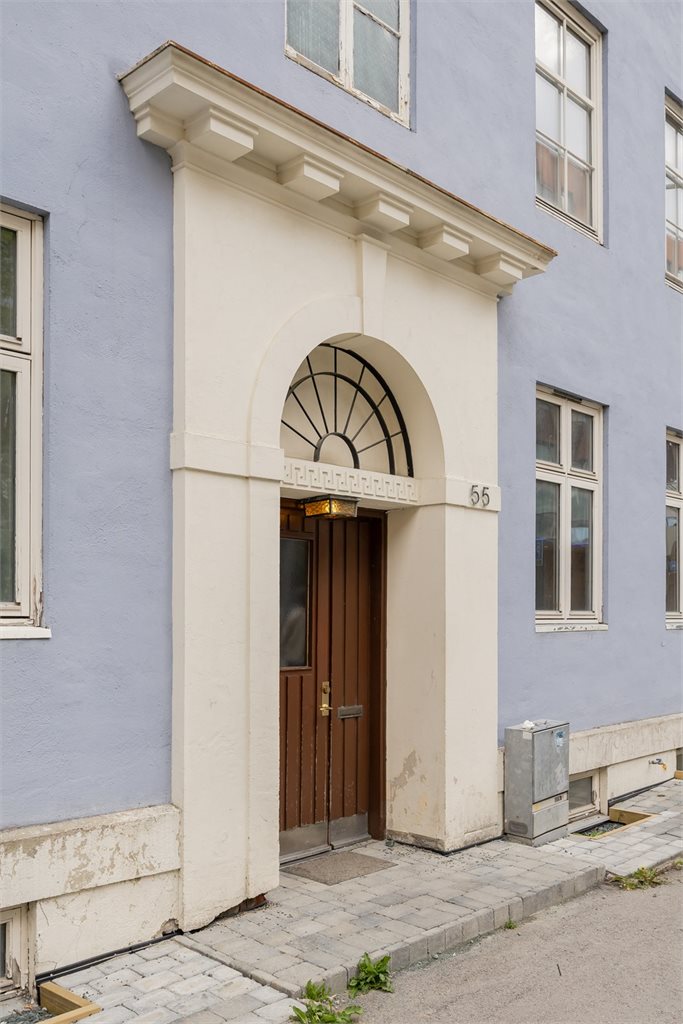 Inngangsparti.