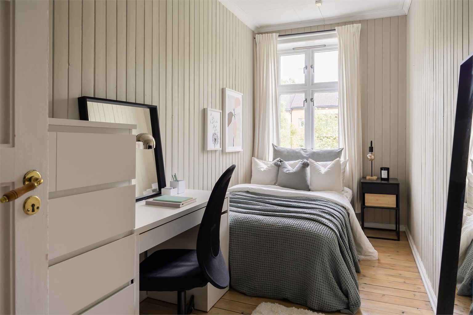 Det tredje soverommet er på 9 m².