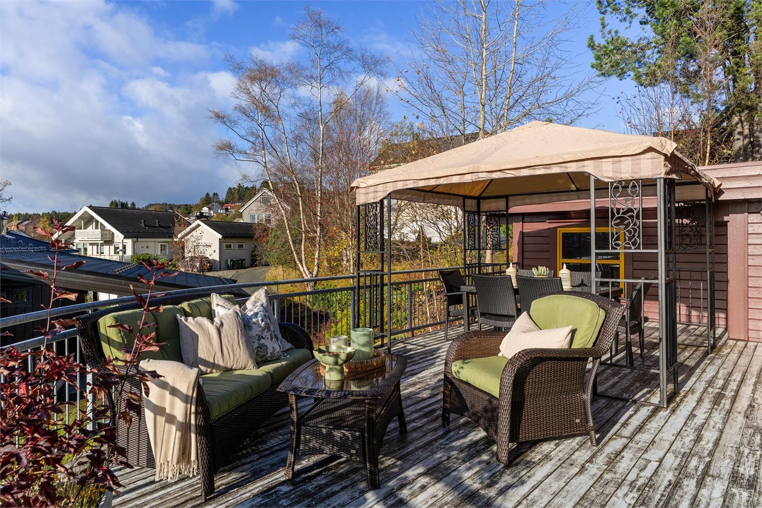 Stor terrasse på 38 kvm 