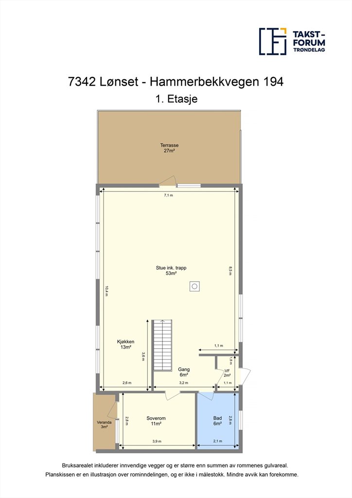 Planskisse. 