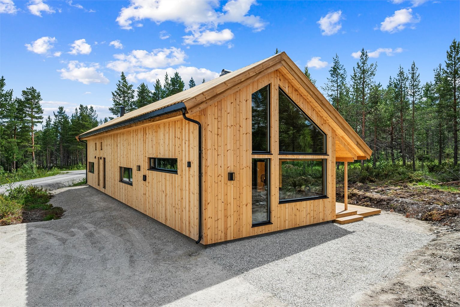 Omgivelsene er fredelige og naturskjønne; scenen er satt for feriemodus og påfyll av energi.
