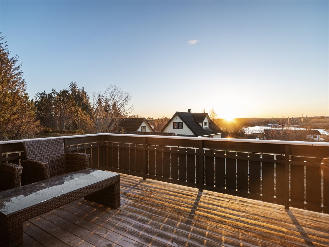 Her kan du nyte både morgenkaffen og lange kvelder