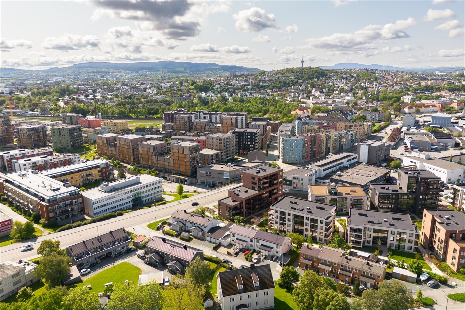 Oversiktsbilde over Lilleby.