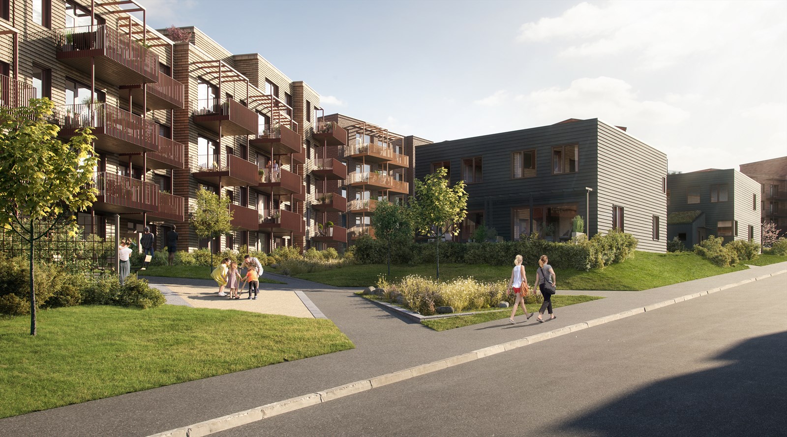 Leiligheten har estimert ferdigstillelse april 2027 - august 2027. 