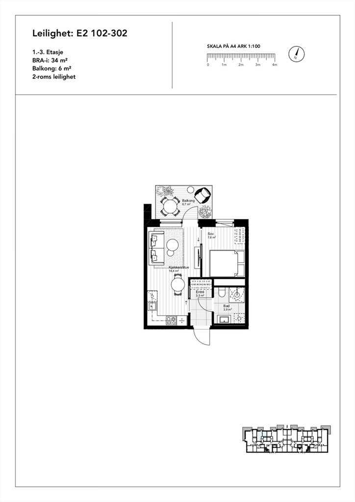Plantegning E2 302