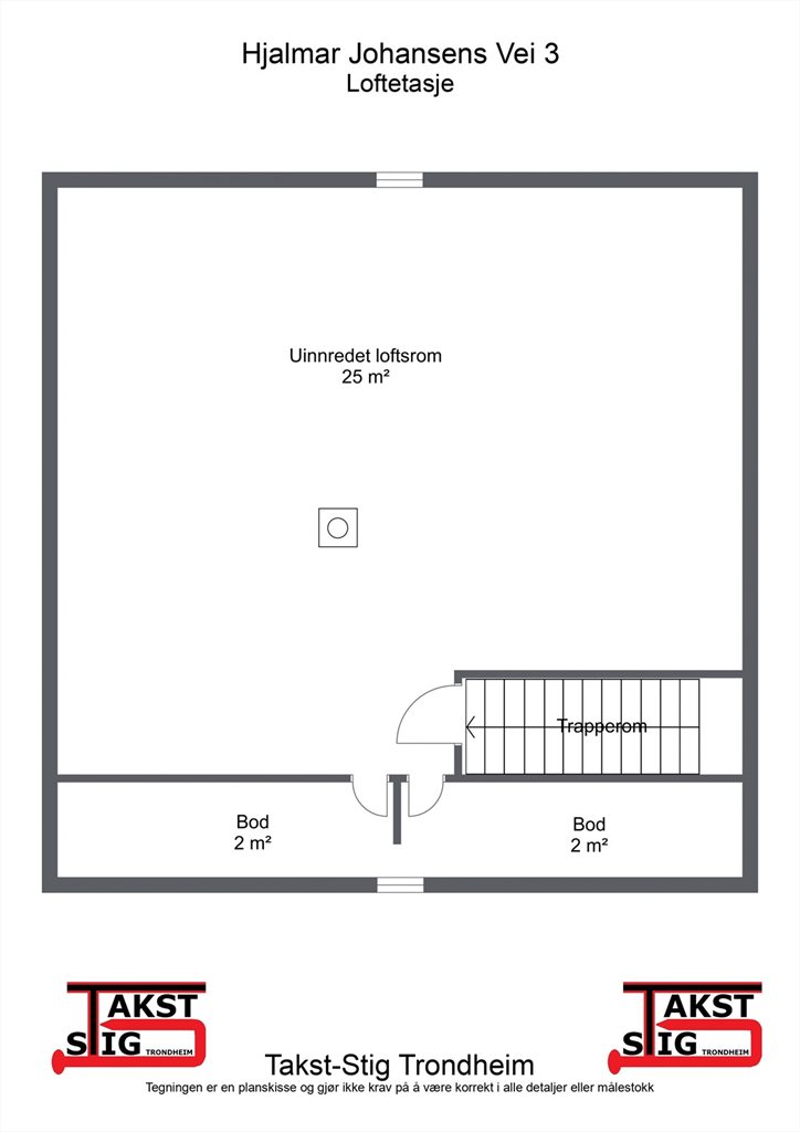 Planskisse loft