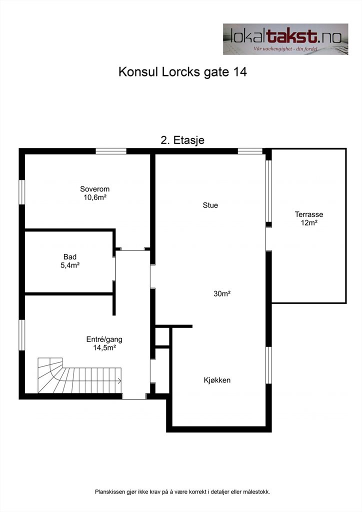 Planskisse 2. Etasje