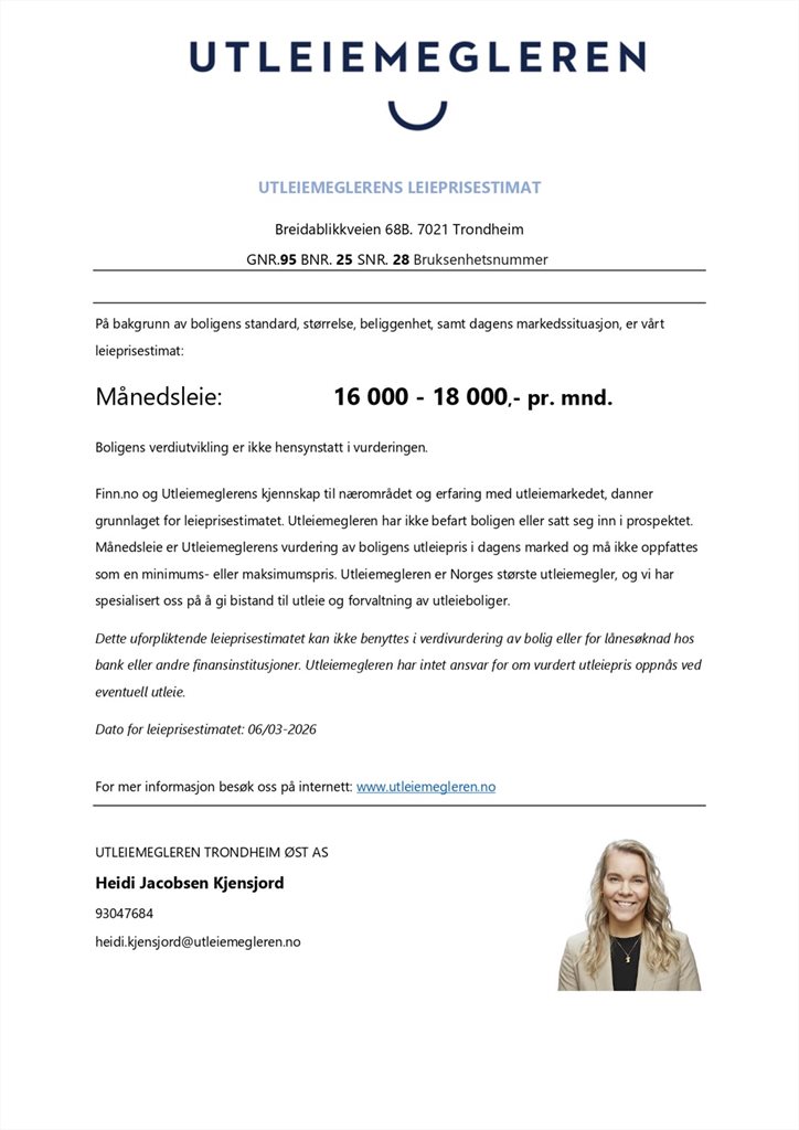 Leieprisestimat
